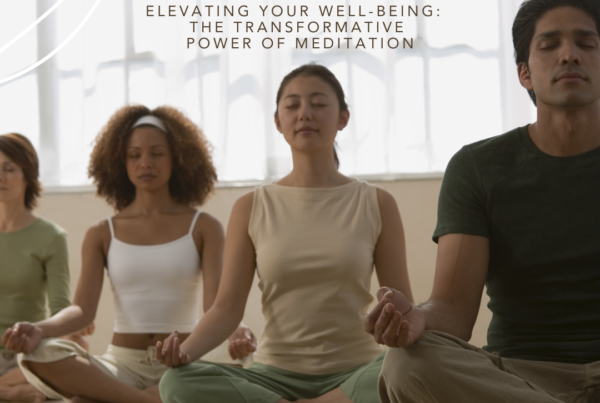 A group of people benefiting from one approach of meditation. They are sitting on the floor with their hands in mudras, eyes closed.